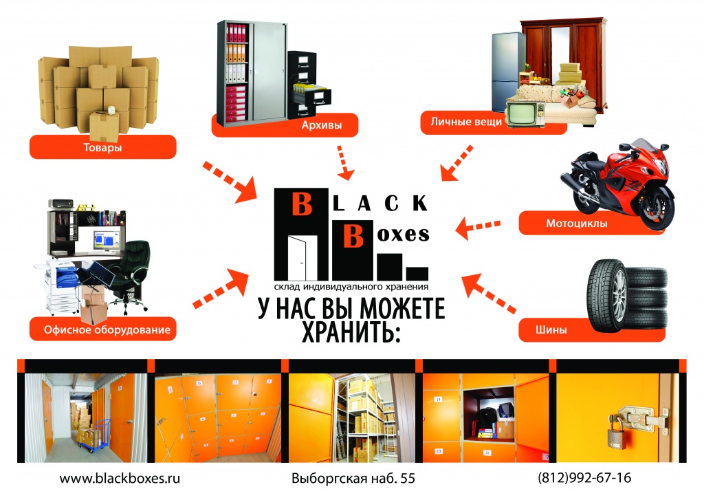 BlackBoxes склад для хранения вещей